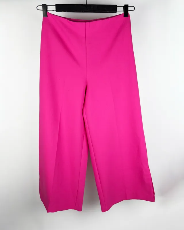 Pantalon fucsia zara