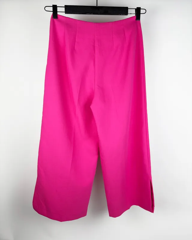Pantalon fucsia zara