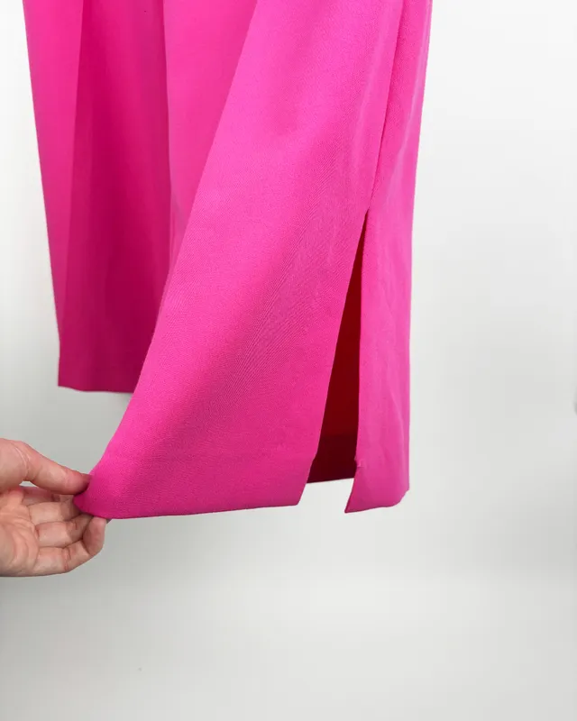 Pantalon fucsia zara