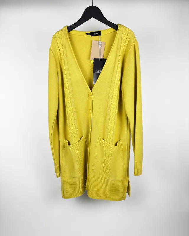 Saco mostaza con ochos burma