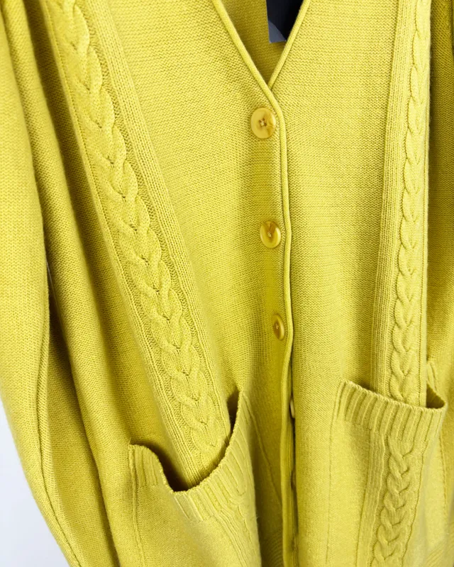 Saco mostaza con ochos burma