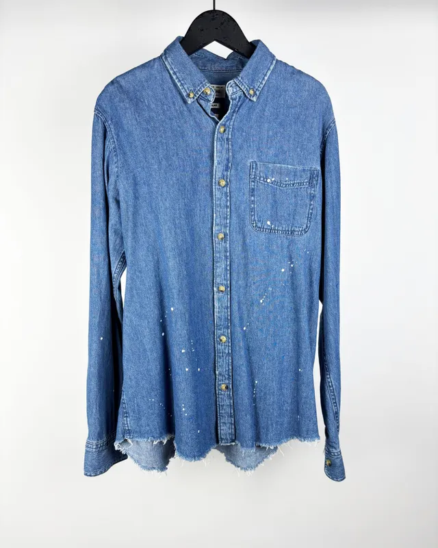 Camisa jean pull&bear