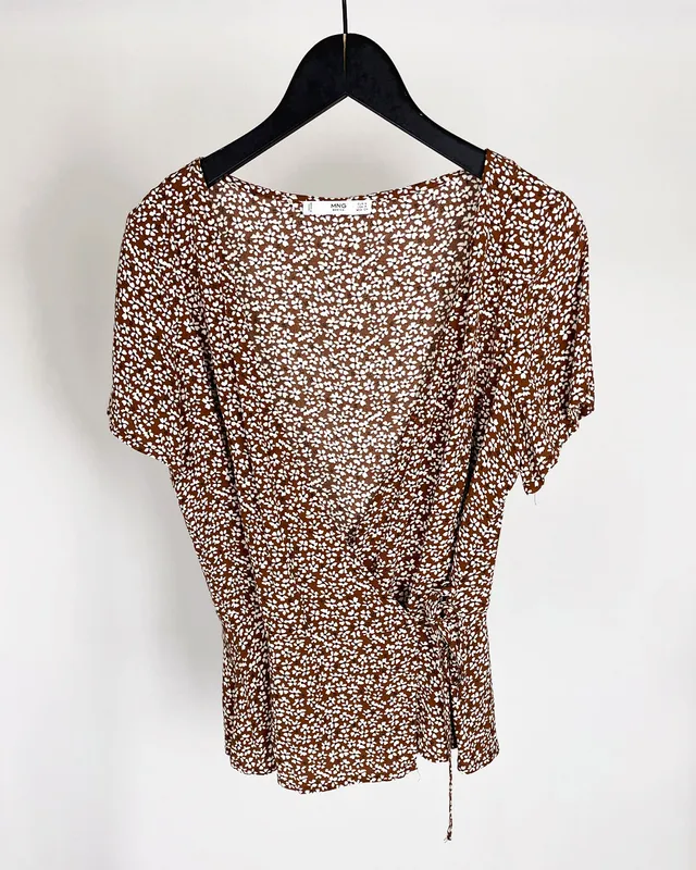 BLUSA MANGO CRUZADA