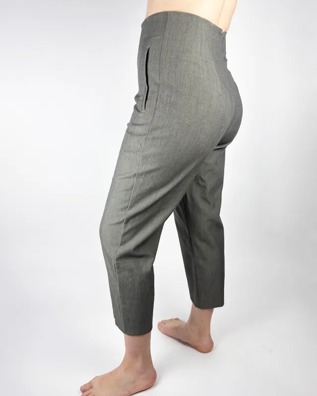 Pantalon gris zara