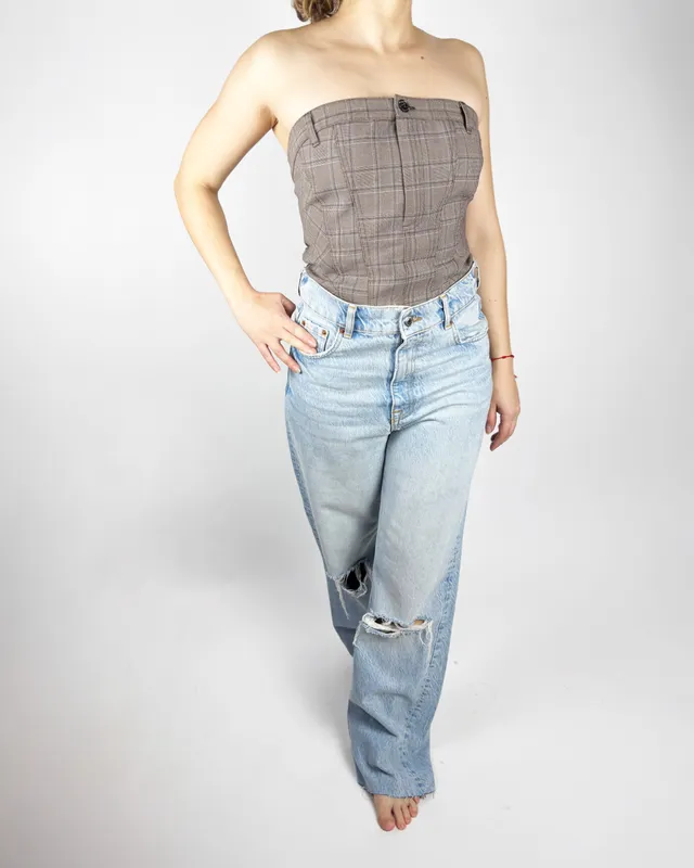 Top strapless principe de gales zara