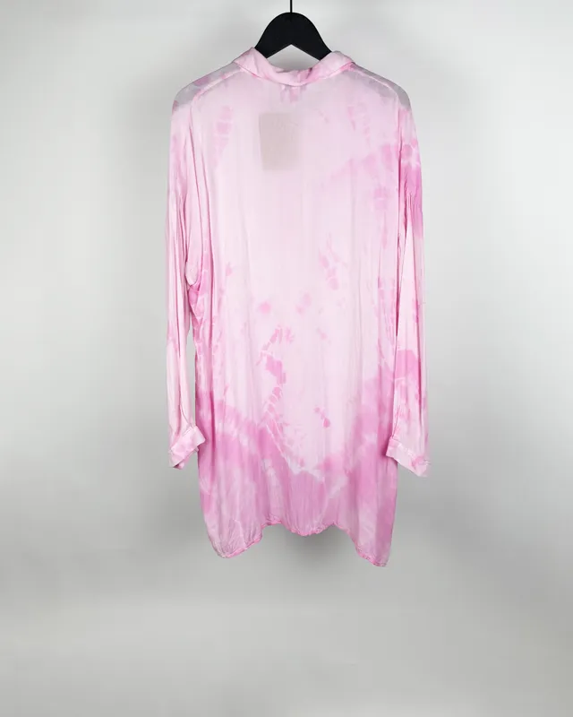Camisa rosa batik kosiuko