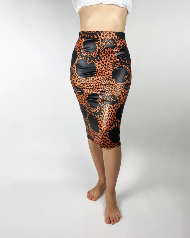 Pollera elastizada   jazmin  chebar