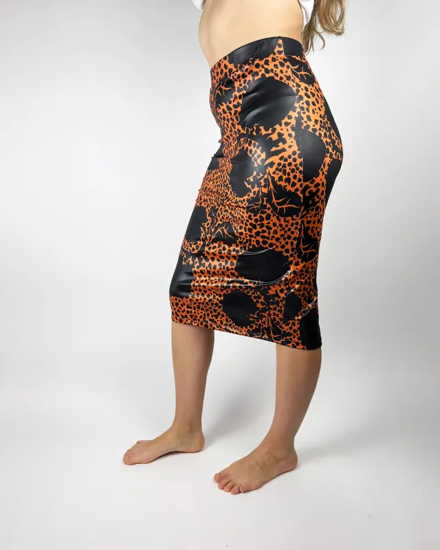 Pollera elastizada   jazmin  chebar