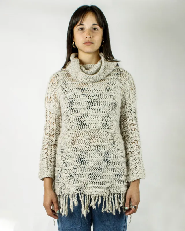 Buzo INDIAN CALADO Y FLECOS