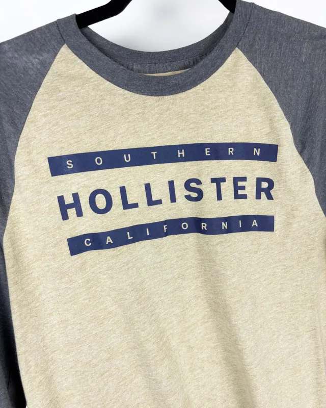 Remera ml raglan hollister
