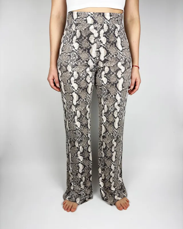 Pantalon tela serpiente h&m