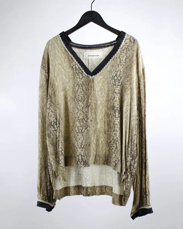 BLUSA MARGARA SHAW SNAKE