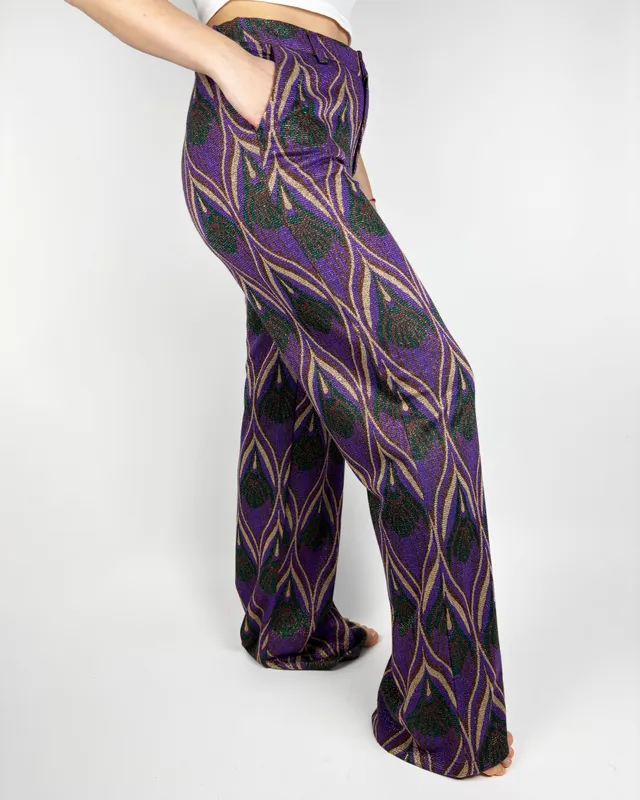 Pantalon violeta petra