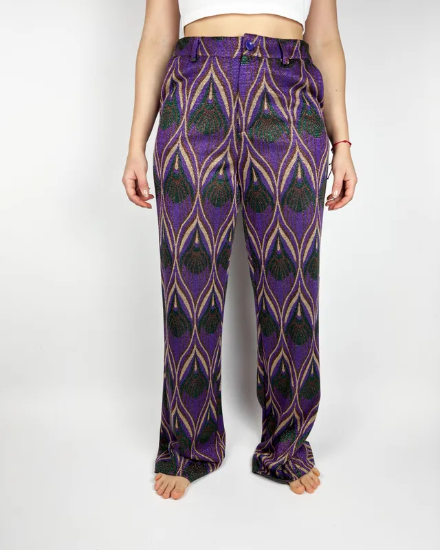 Pantalon violeta petra