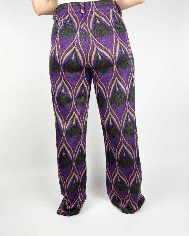Pantalon violeta petra