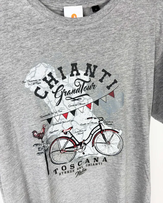 Remera estampada skyline