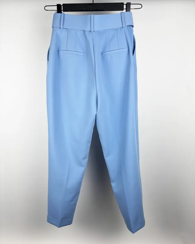 Pantalon de vestir celeste zara