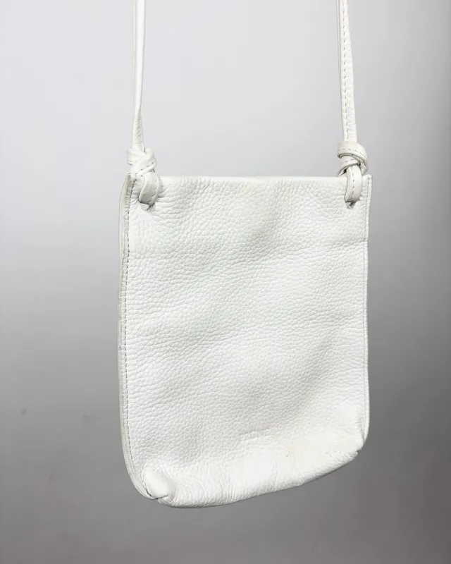 Bandolera blanca prune