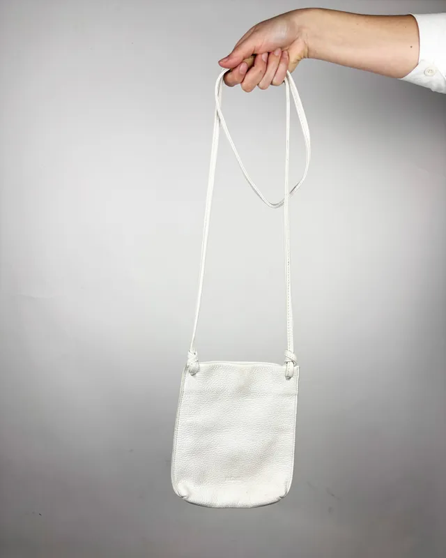 Bandolera blanca prune