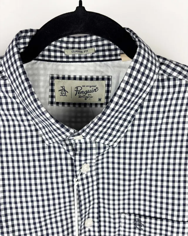 Camisa cuadrille pinguin