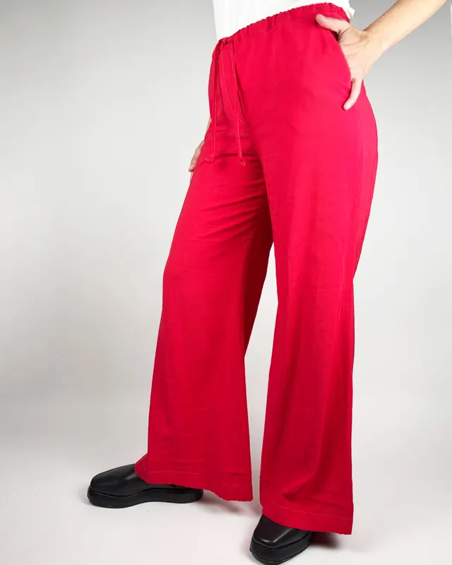 Pantalon rojo margara shaw