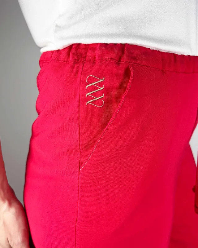 Pantalon rojo margara shaw