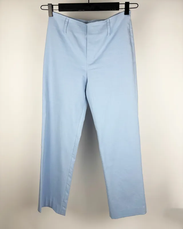 Pantalon celeste vdamiani