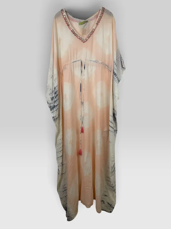 Vestido largo rapsodia