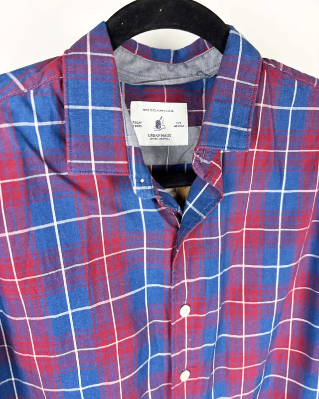 Camisa escocesa urban haus