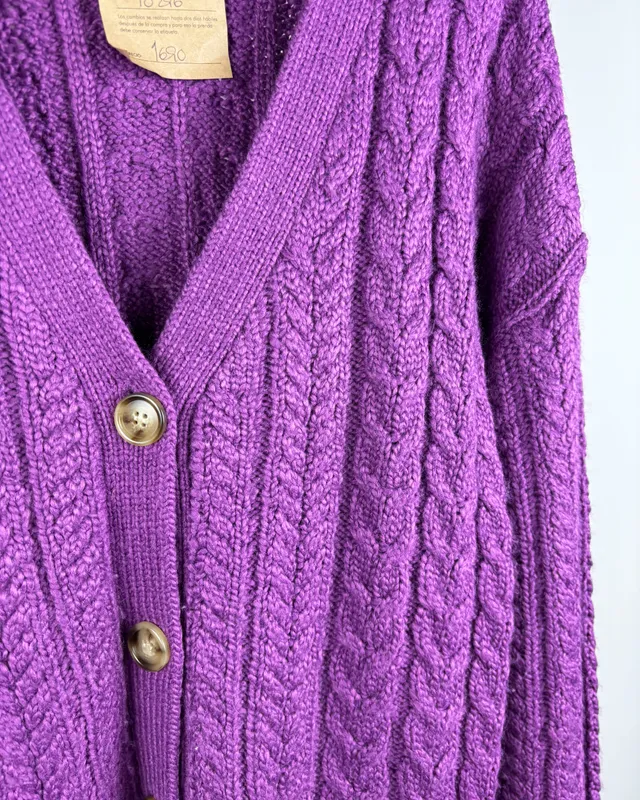 Saco violeta urban haus