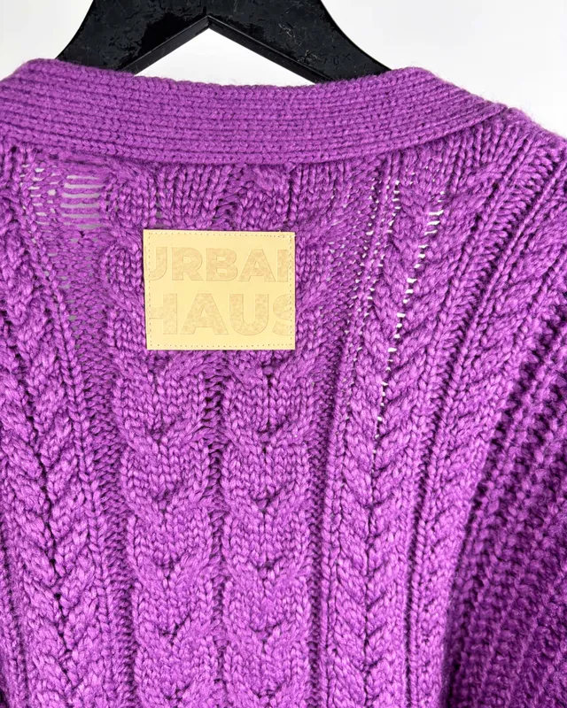 Saco violeta urban haus