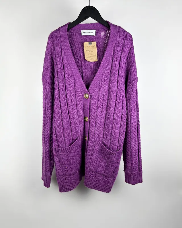 Saco violeta urban haus