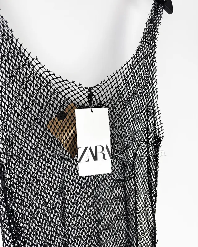 Vestido red negra zara