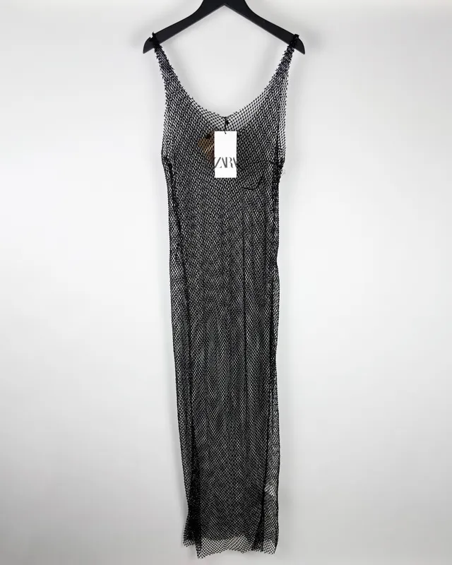 Vestido red negra zara