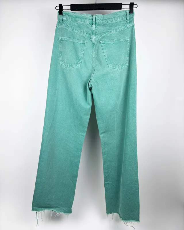 Jean verde zara