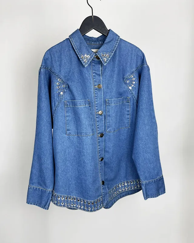 SOBRECAMISA MARGO BARIDON DENIM