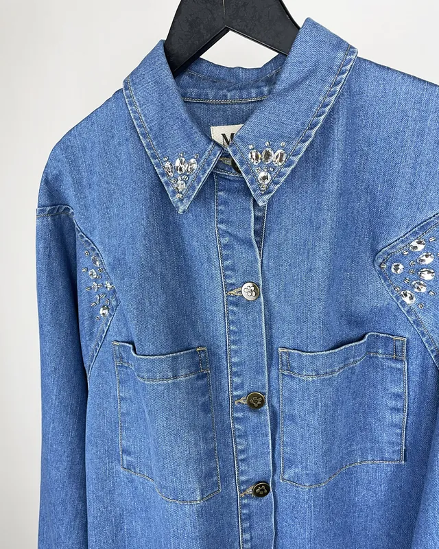 SOBRECAMISA MARGO BARIDON DENIM