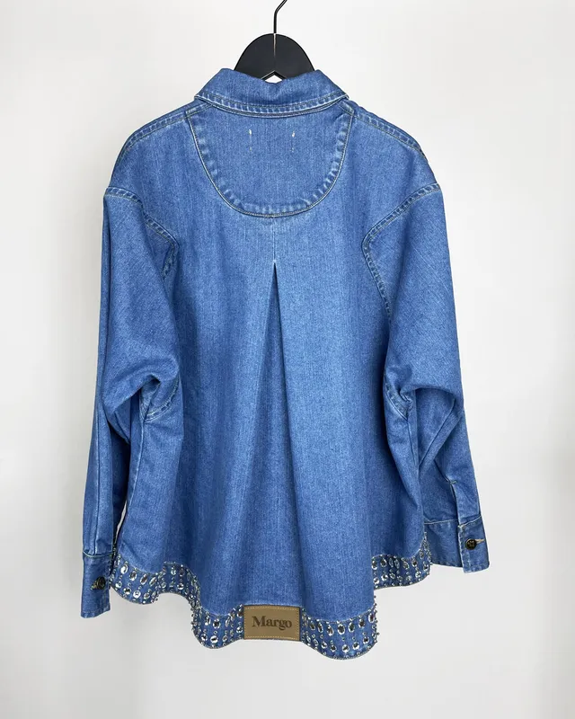 SOBRECAMISA MARGO BARIDON DENIM