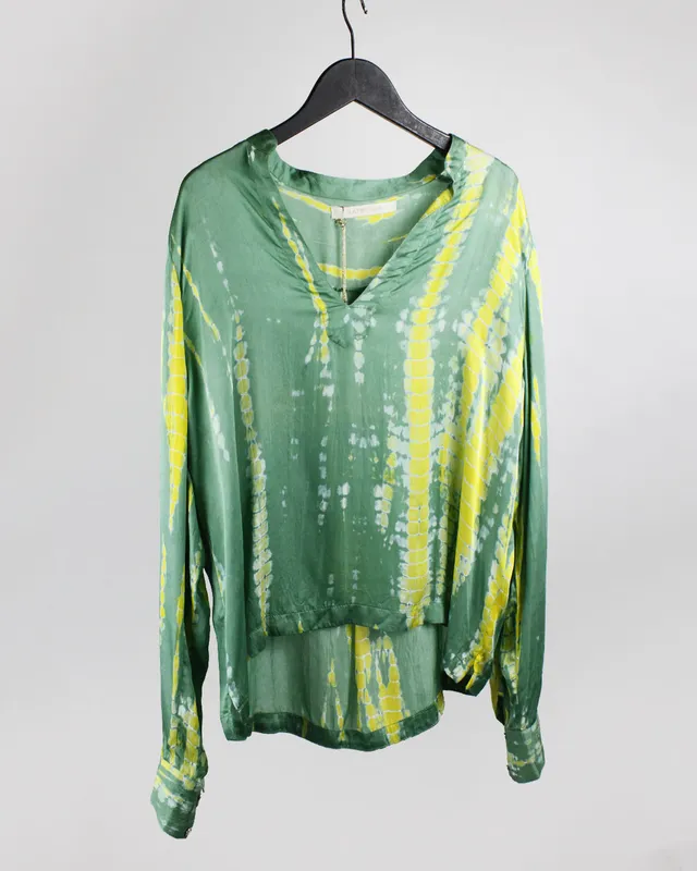 Blusa rapsodia batik