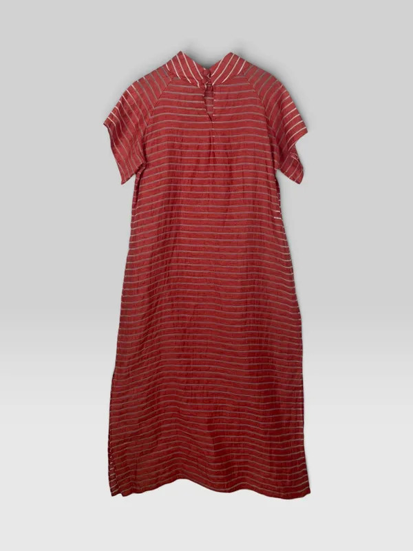 Vestido margo baridon rayado