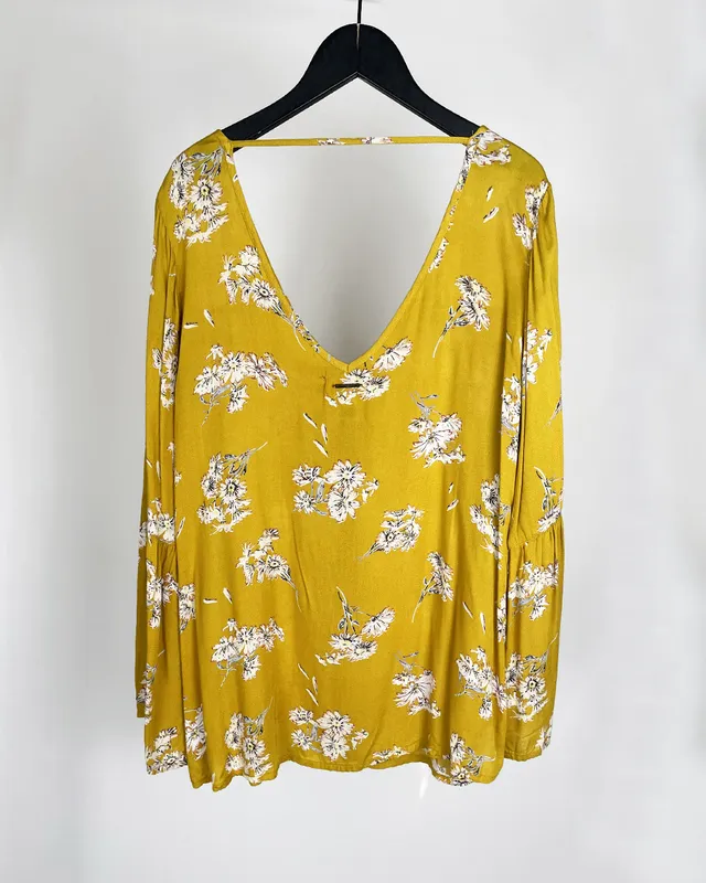 Blusa billabong estampada