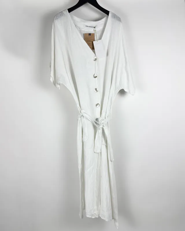 Vestido blanco anne chaussure