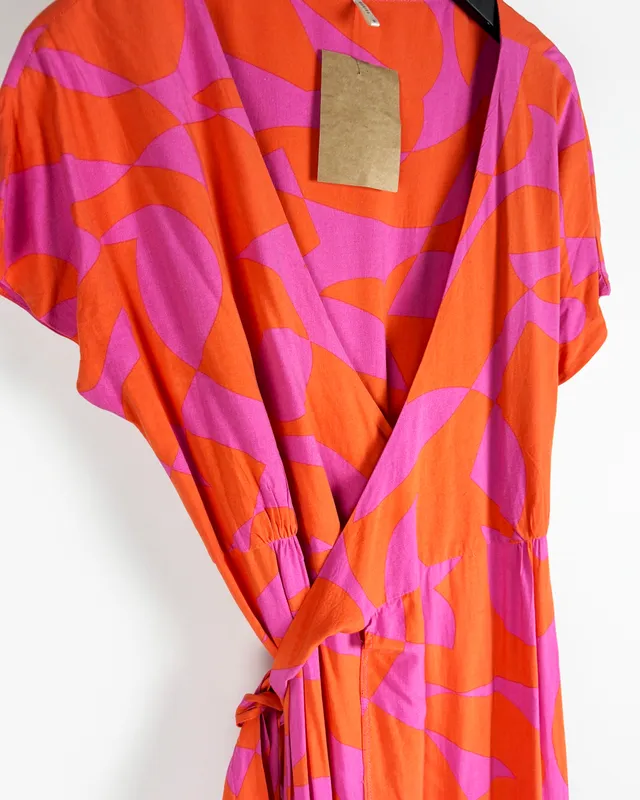 Vestido estampado ossira