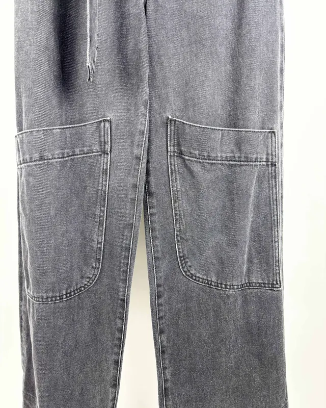 Jean gris cargo zara