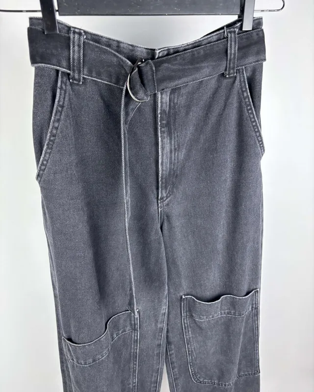 Jean gris cargo zara