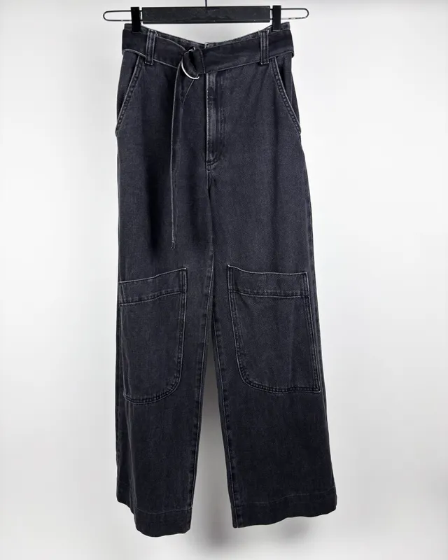 Jean gris cargo zara