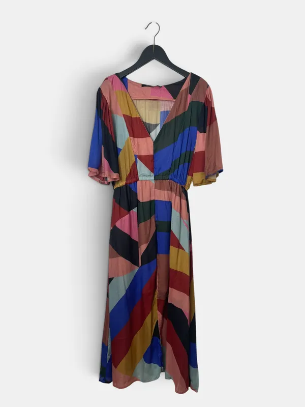 Vestido midi rapsodia
