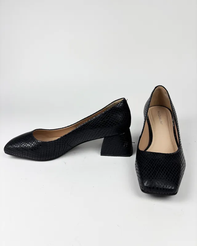 Zapatos negros pasqualini