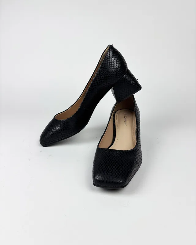 Zapatos negros pasqualini
