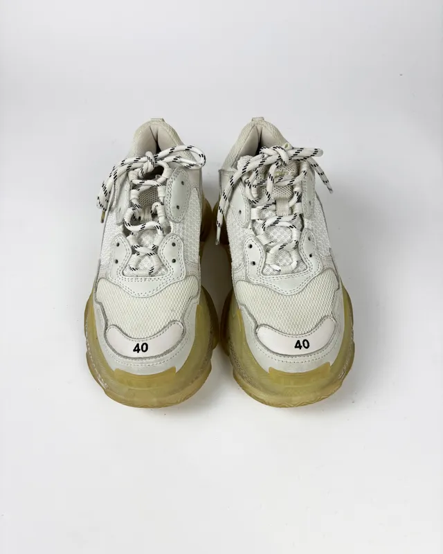 Championes blancas  balenciaga